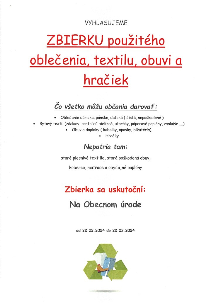 Zbierka textilu