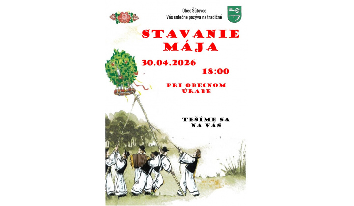 Tradičné stavanie mája 