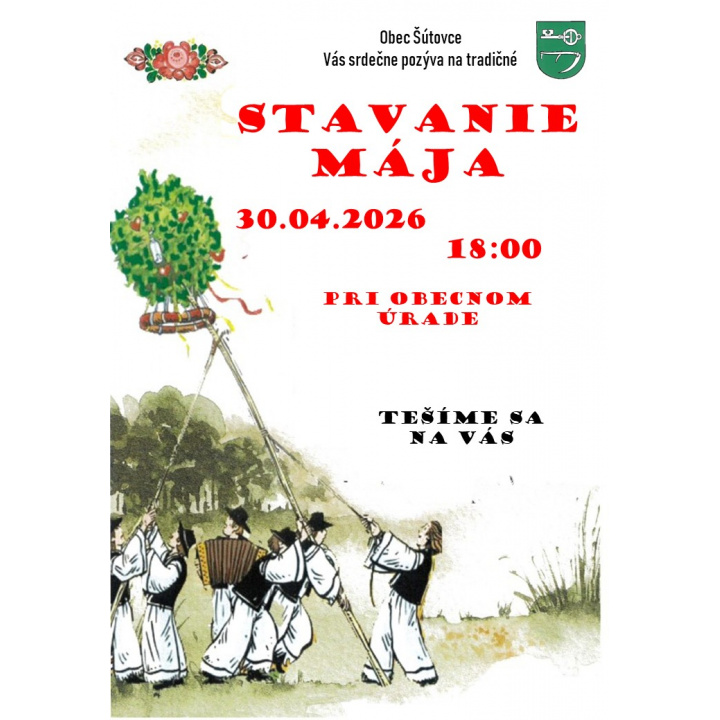 Tradičné stavanie mája 